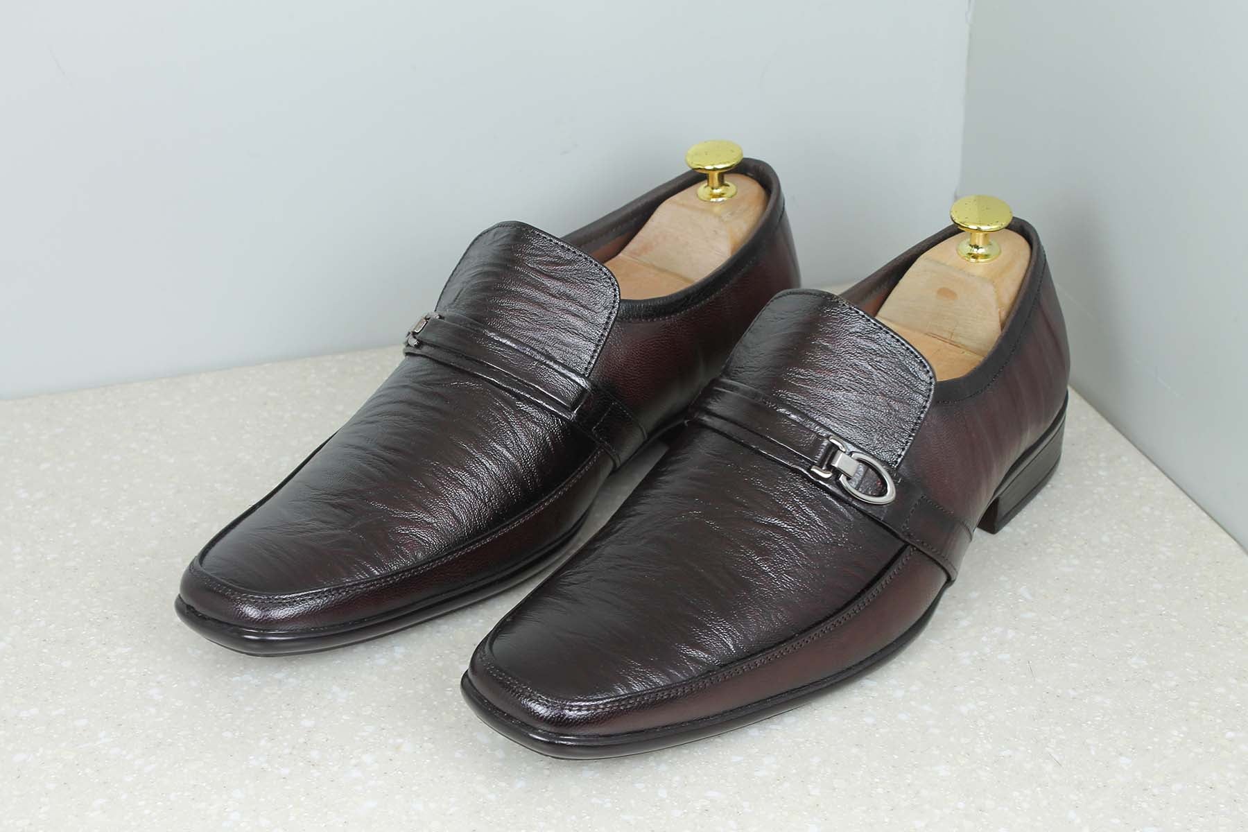 FORMAL SLIPPONS-WINE-Men's Formal Shoe-Inc5 Shoes
