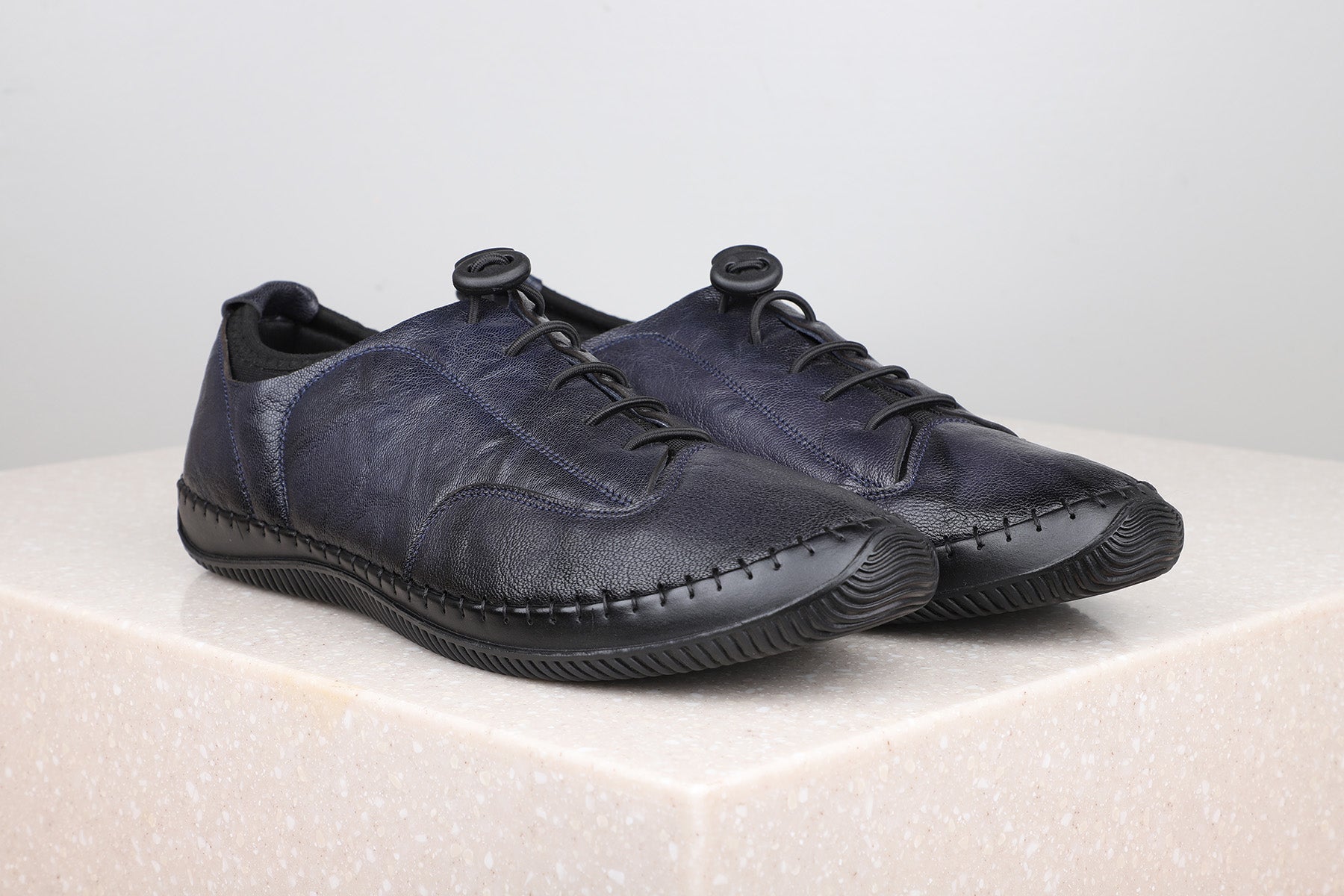 CASUAL LACE-UP SHOE-BLUE-Men's Casual Lace-Up-Inc5 Shoes