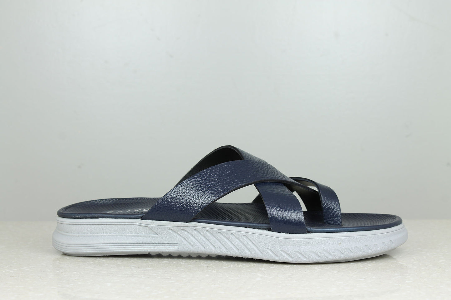 THONG CASUAL SLIPPER-BLUE-Men's Slippers-Inc5 Shoes
