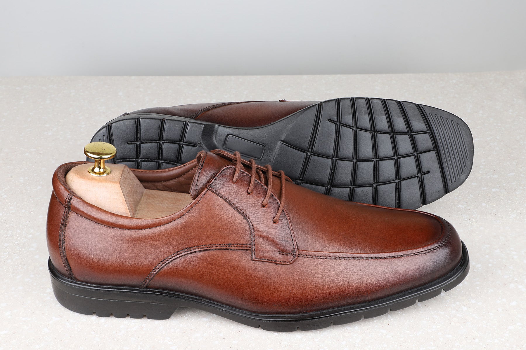 Buy Now privo-office-lace-up-shoe-for-men-13455-brown – Inc5 Shoes