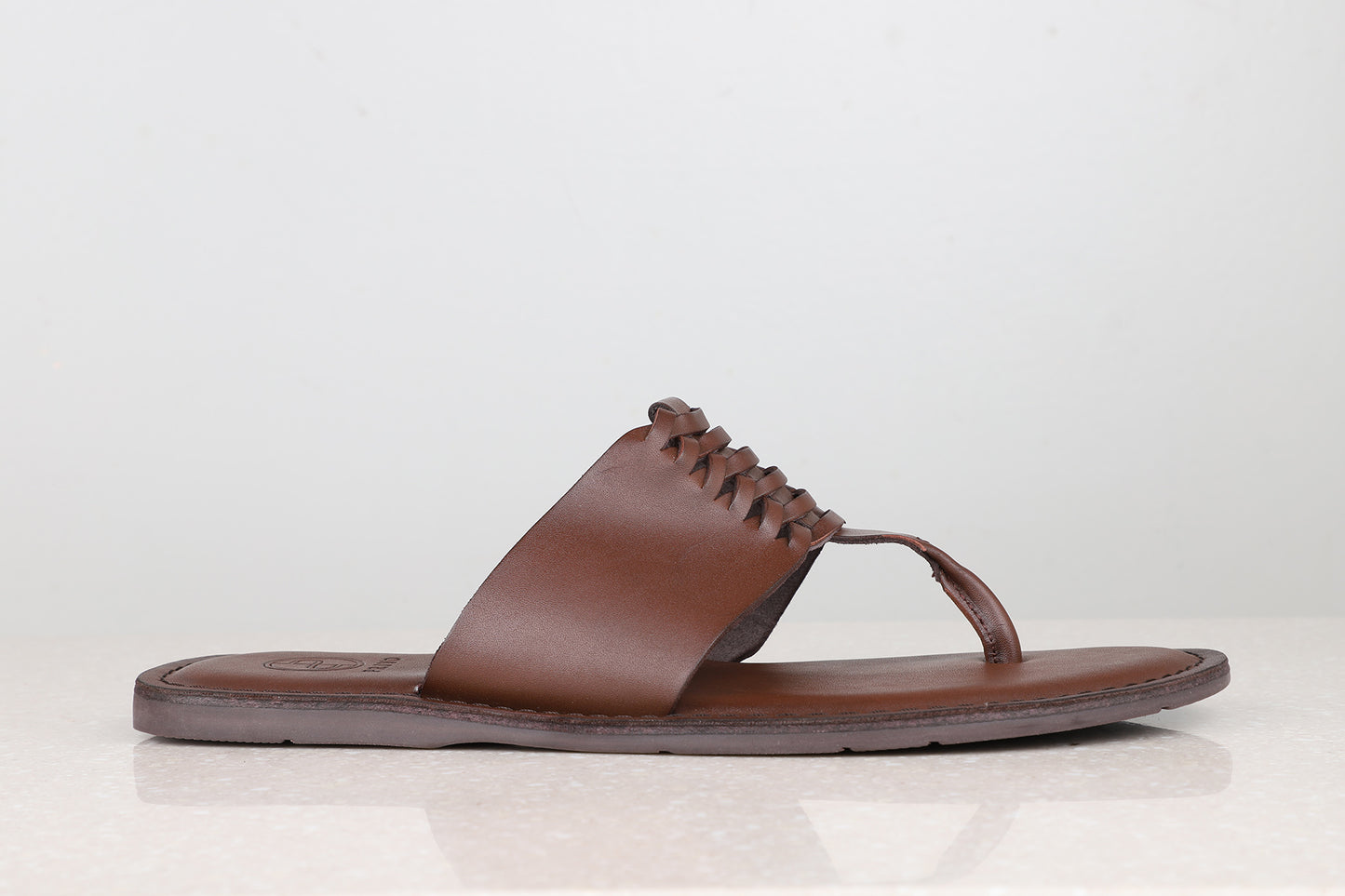 Casual Slippers-Brown