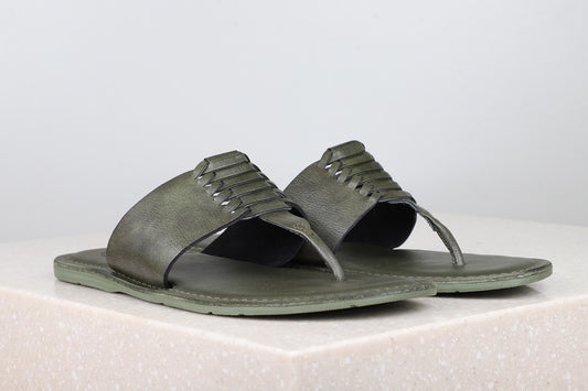 Casual Slippers-Green