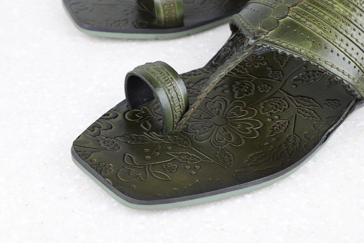 Privo Ethnic Thong Sandal For Men
