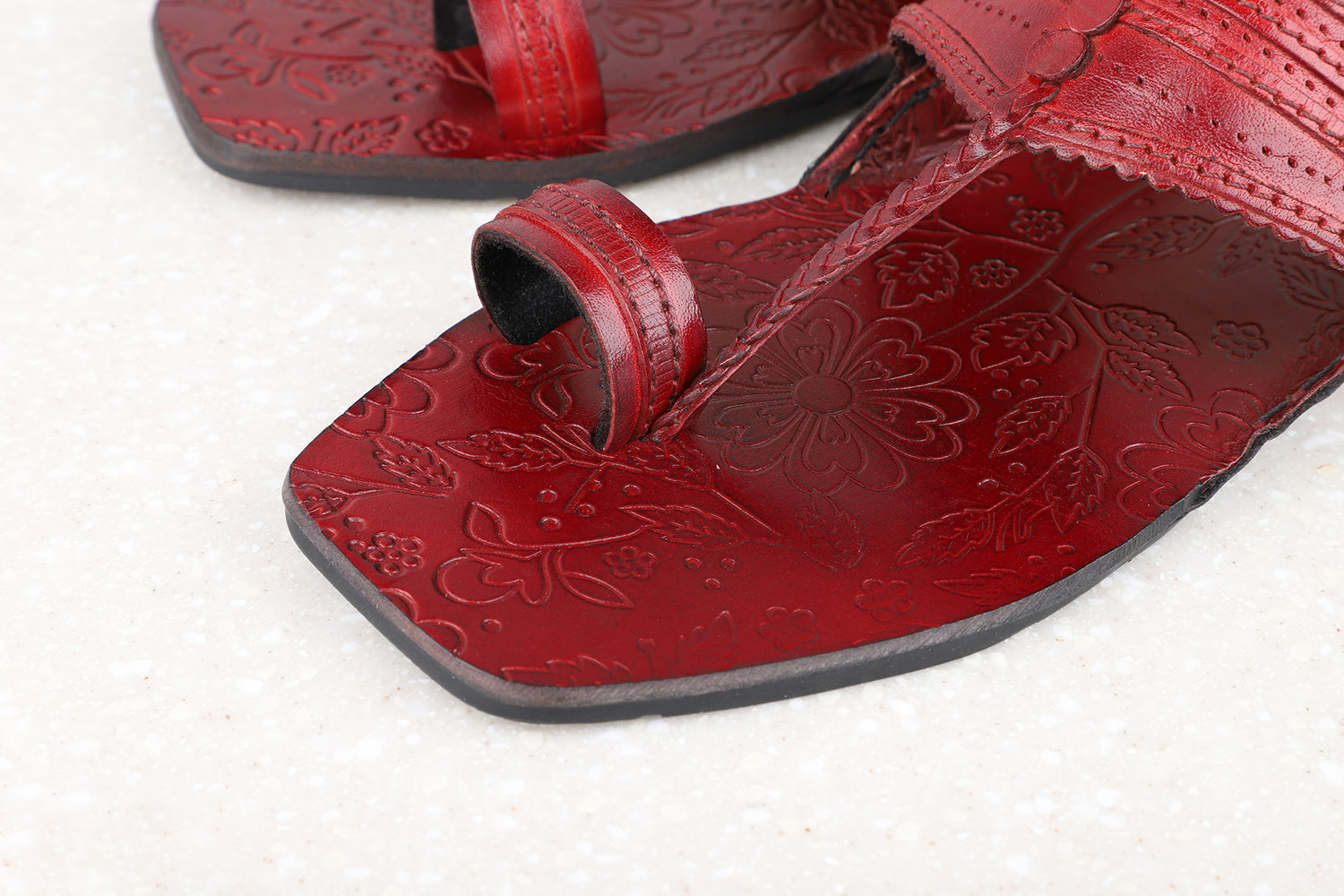 Privo Ethnic Thong Sandal For Men
