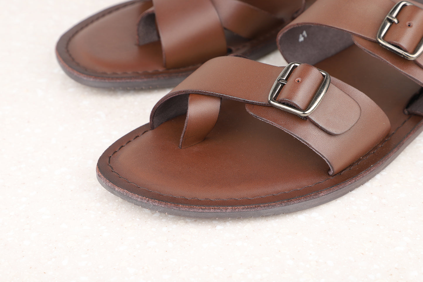 Casual Slippers-Brown