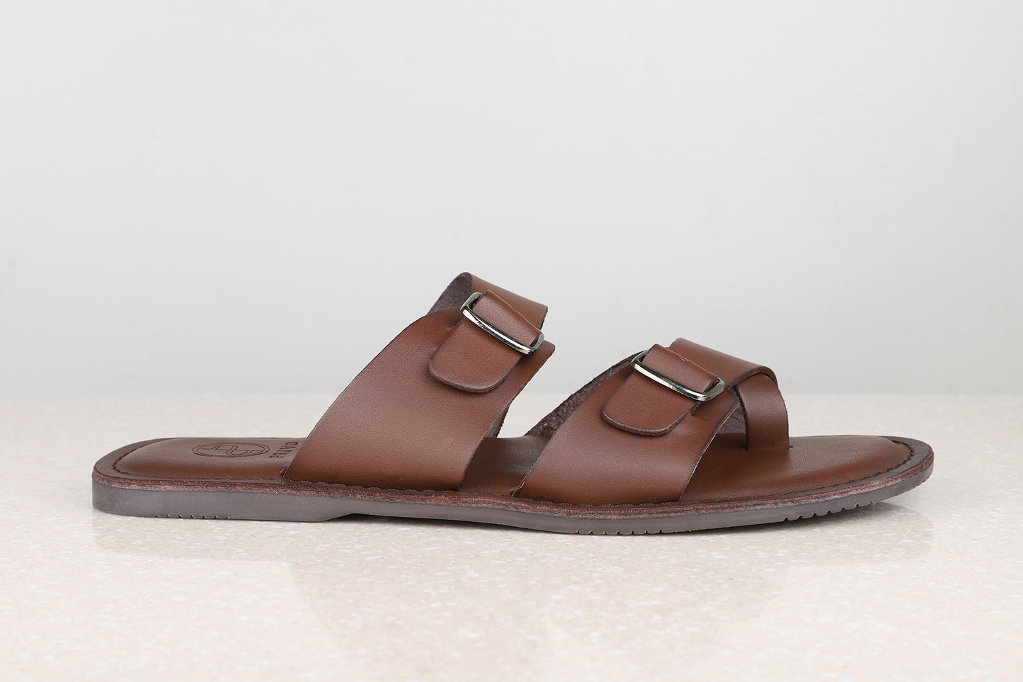 Casual Slippers-Brown