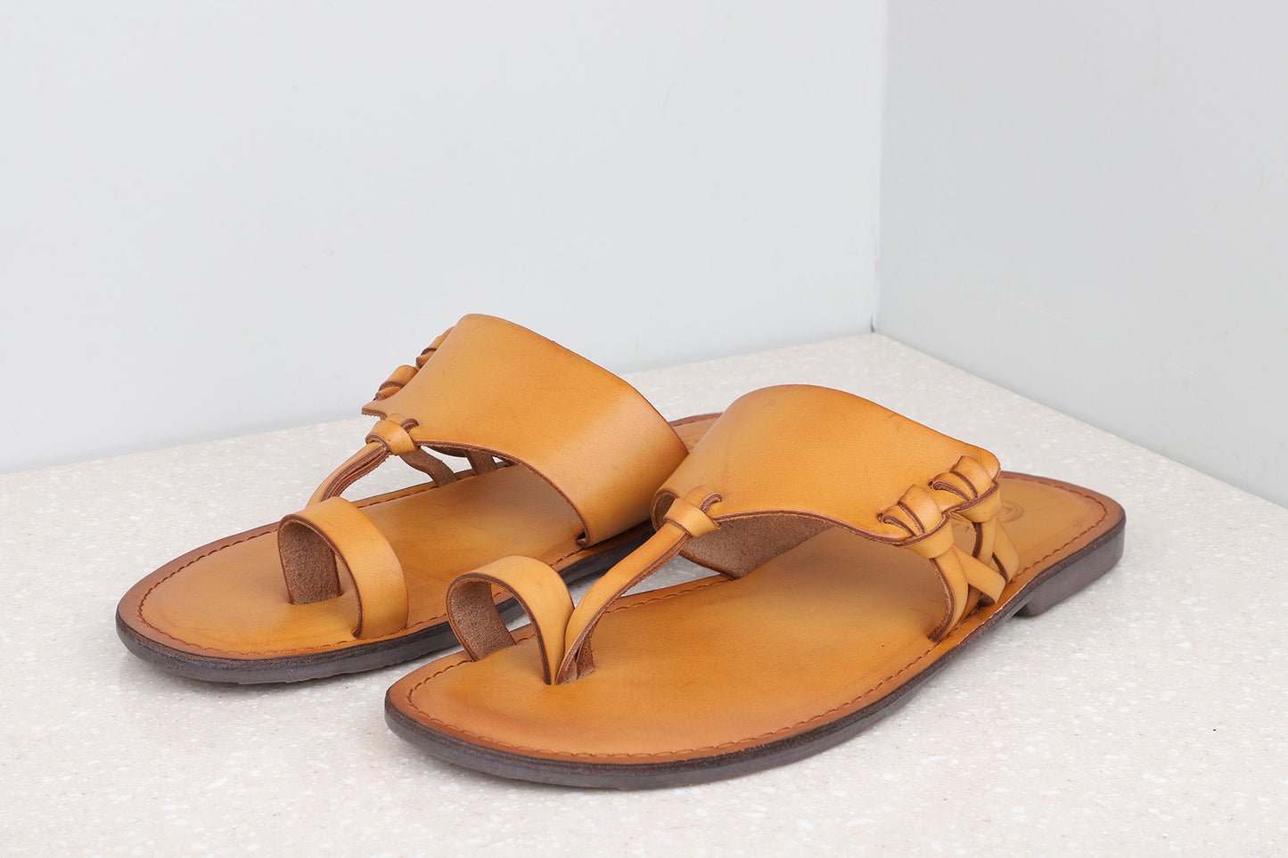 Casual Slippers-Tan