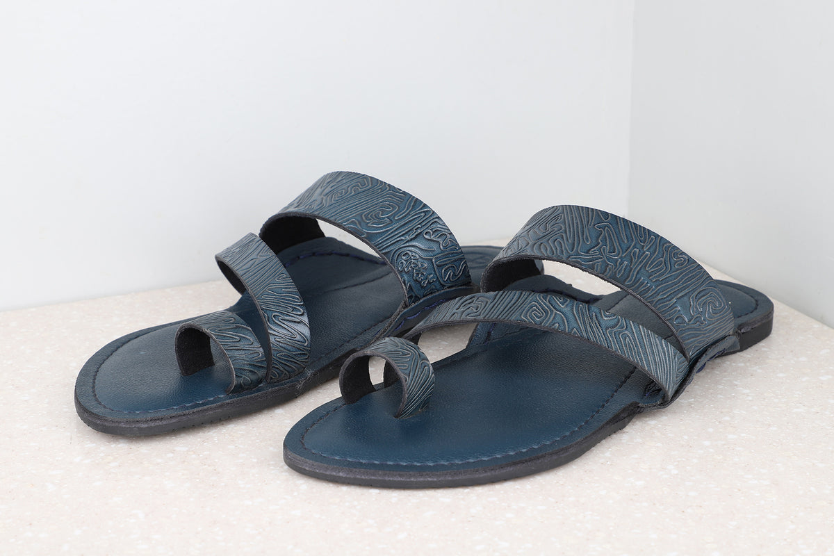 Casual Slippers-Blue