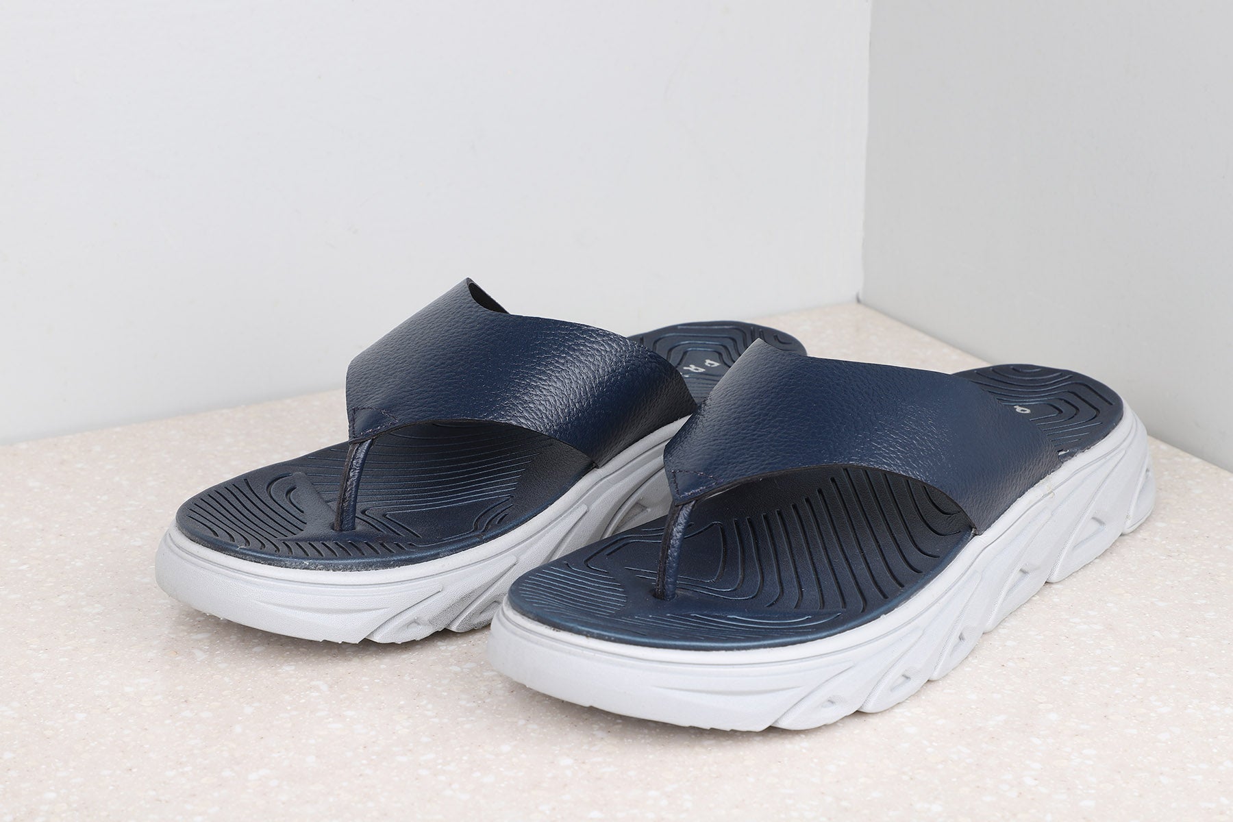 CASUAL SLIPPERS-BLUE-Men's Slippers-Inc5 Shoes
