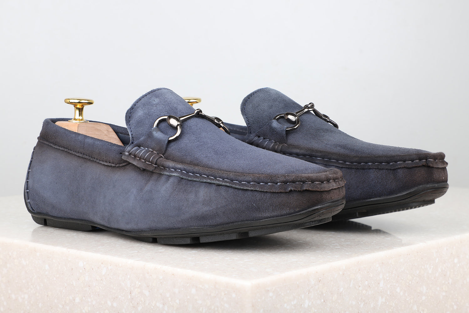 Privo Driving Shoes-Blue For Men