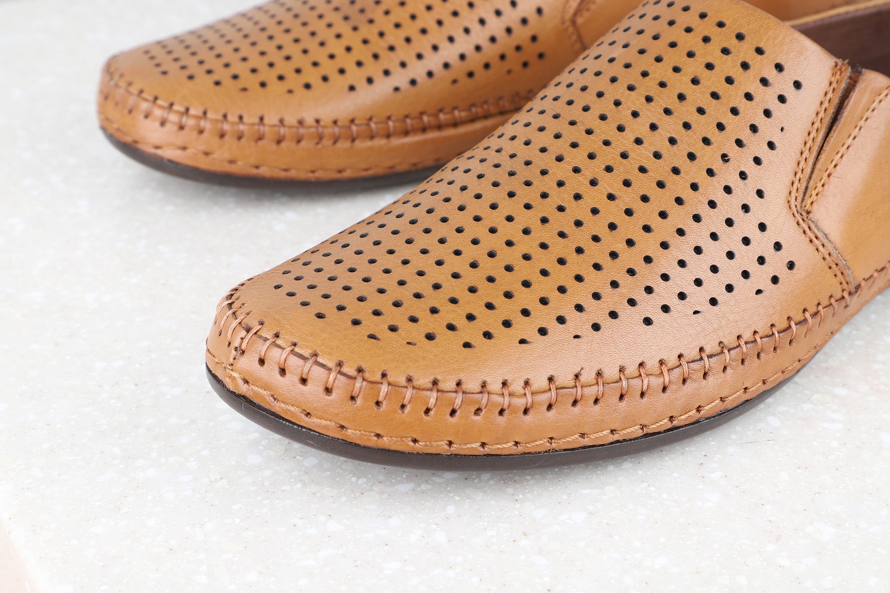 Buy Now privo-formal-slipon-shoe-tan-for-men-13487-tan-men – Inc5 Shoes