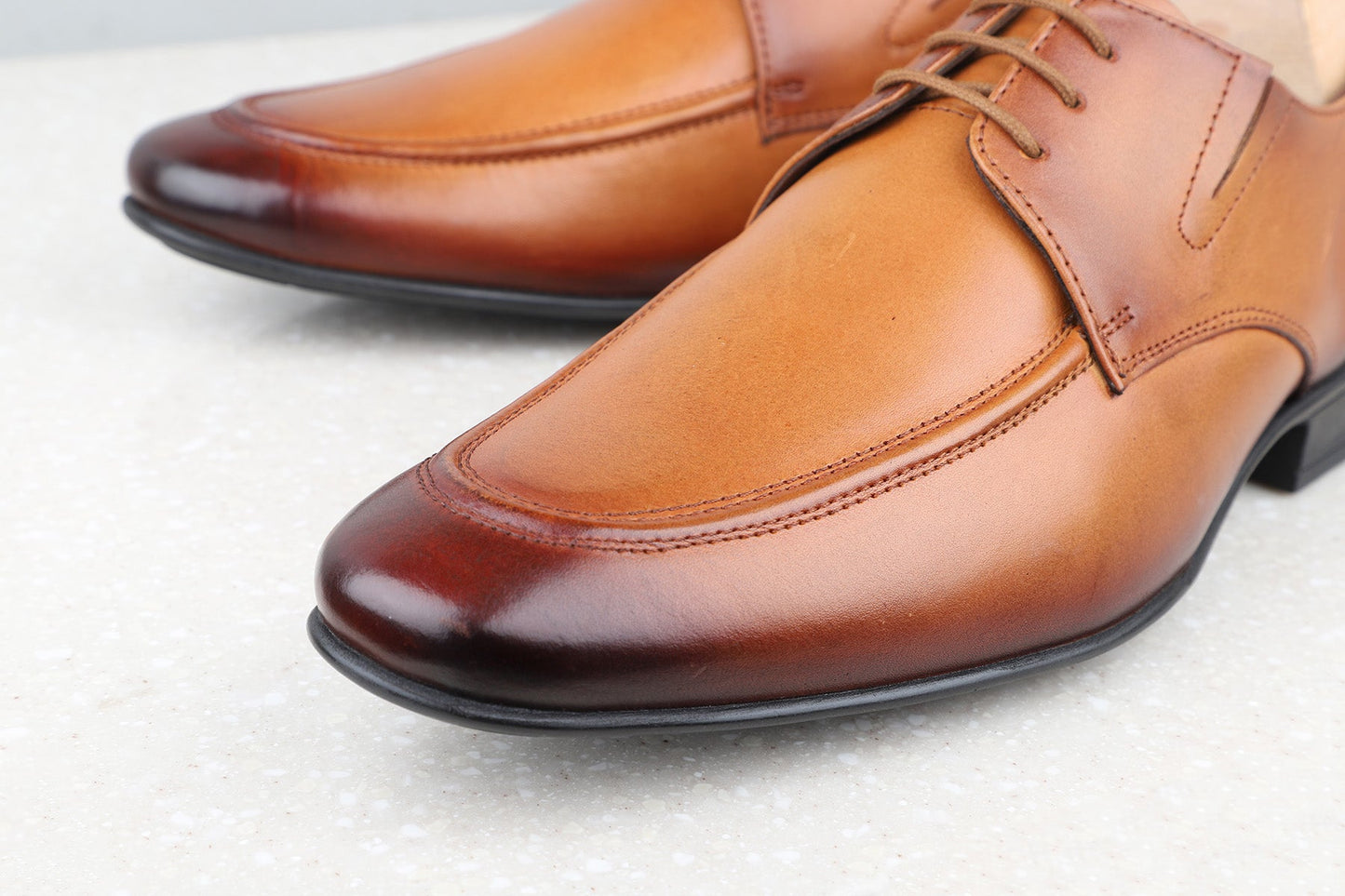 Privo Formal Shoes Tan For Men