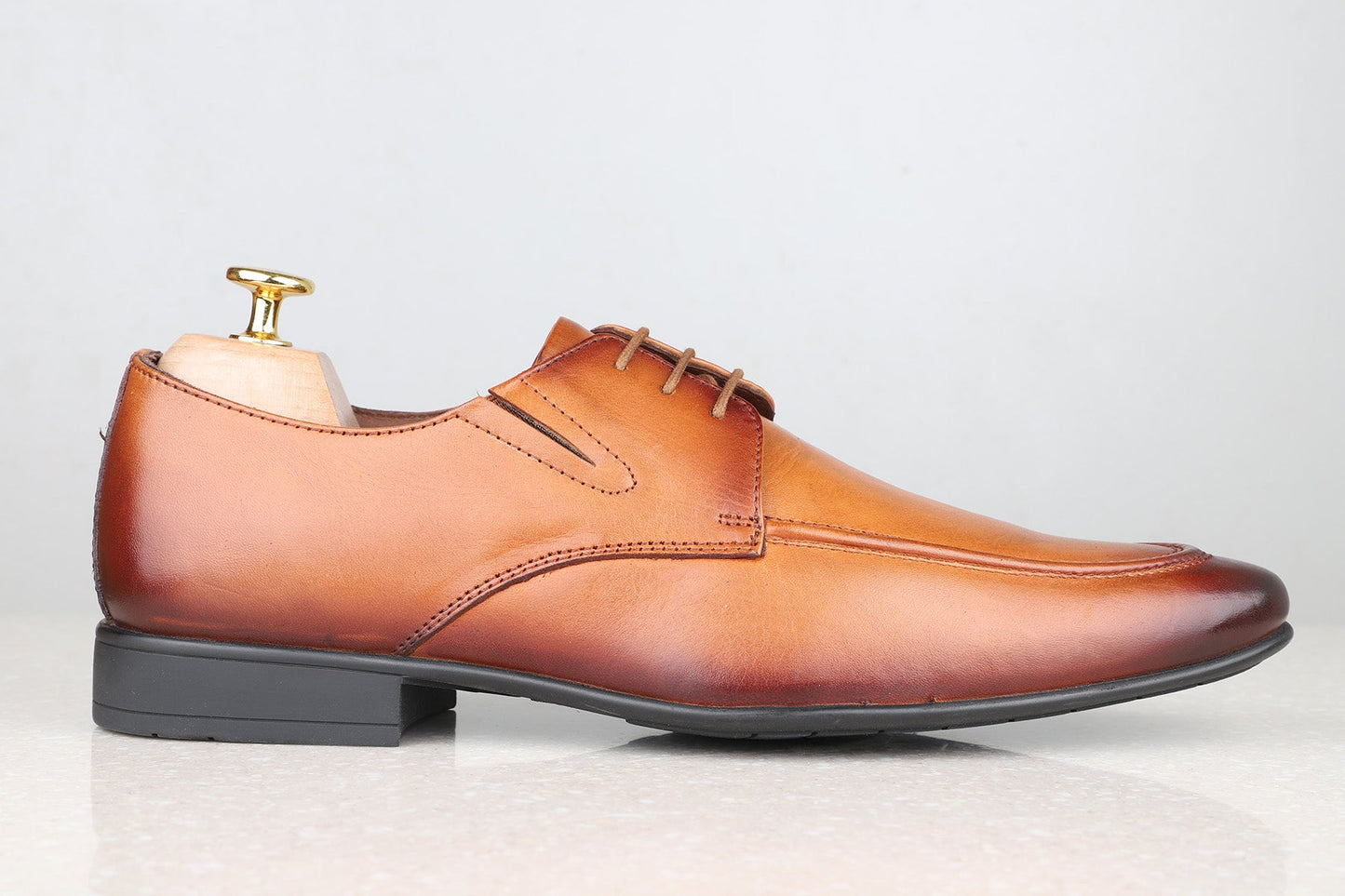 Privo Formal Shoes Tan For Men