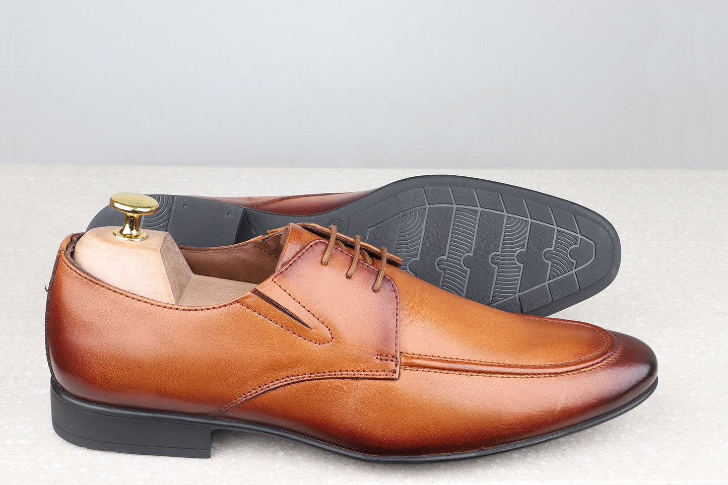 Privo Formal Shoes Tan For Men