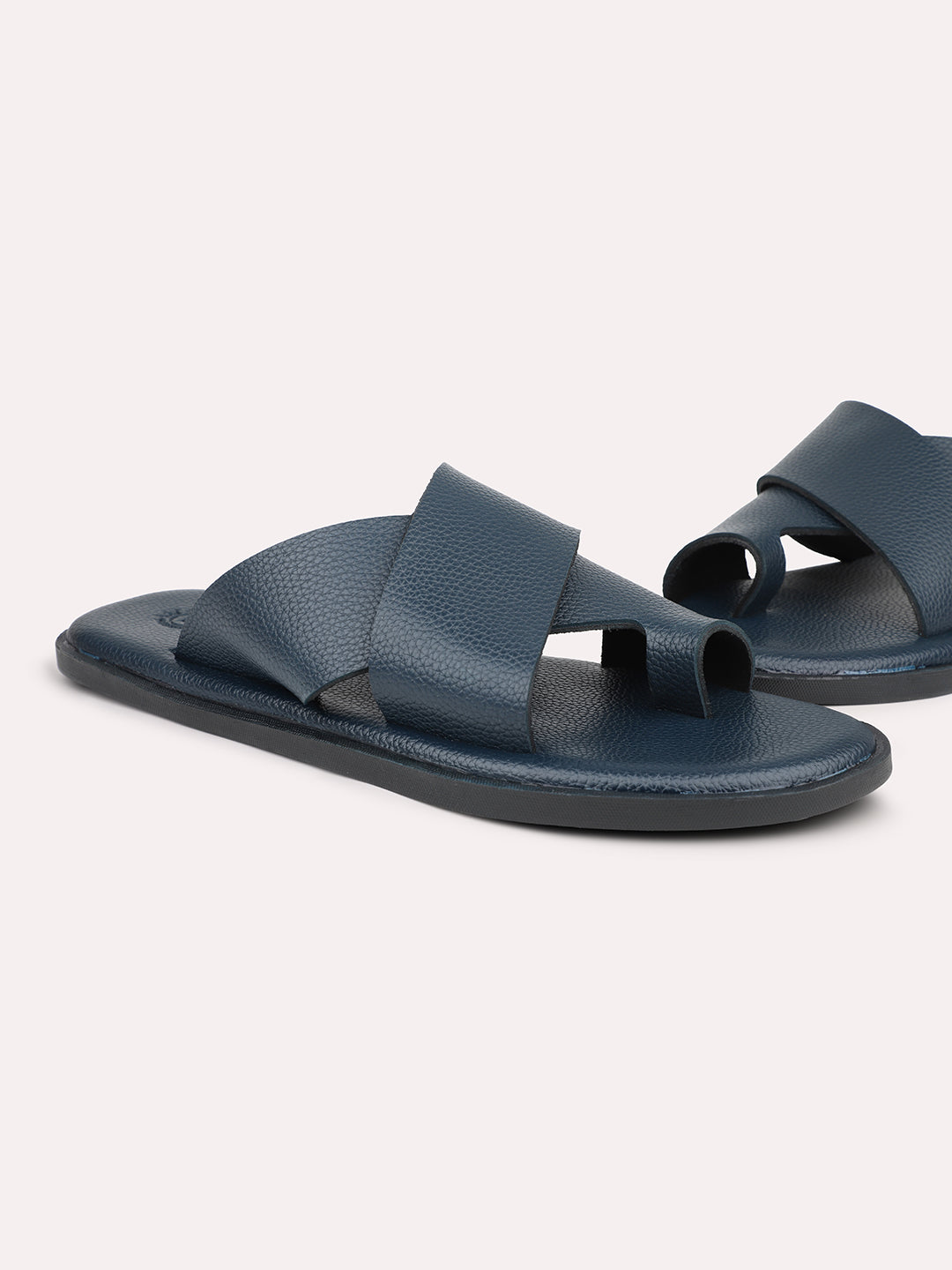 Privo Blue One Toe Casual Sandal For Men