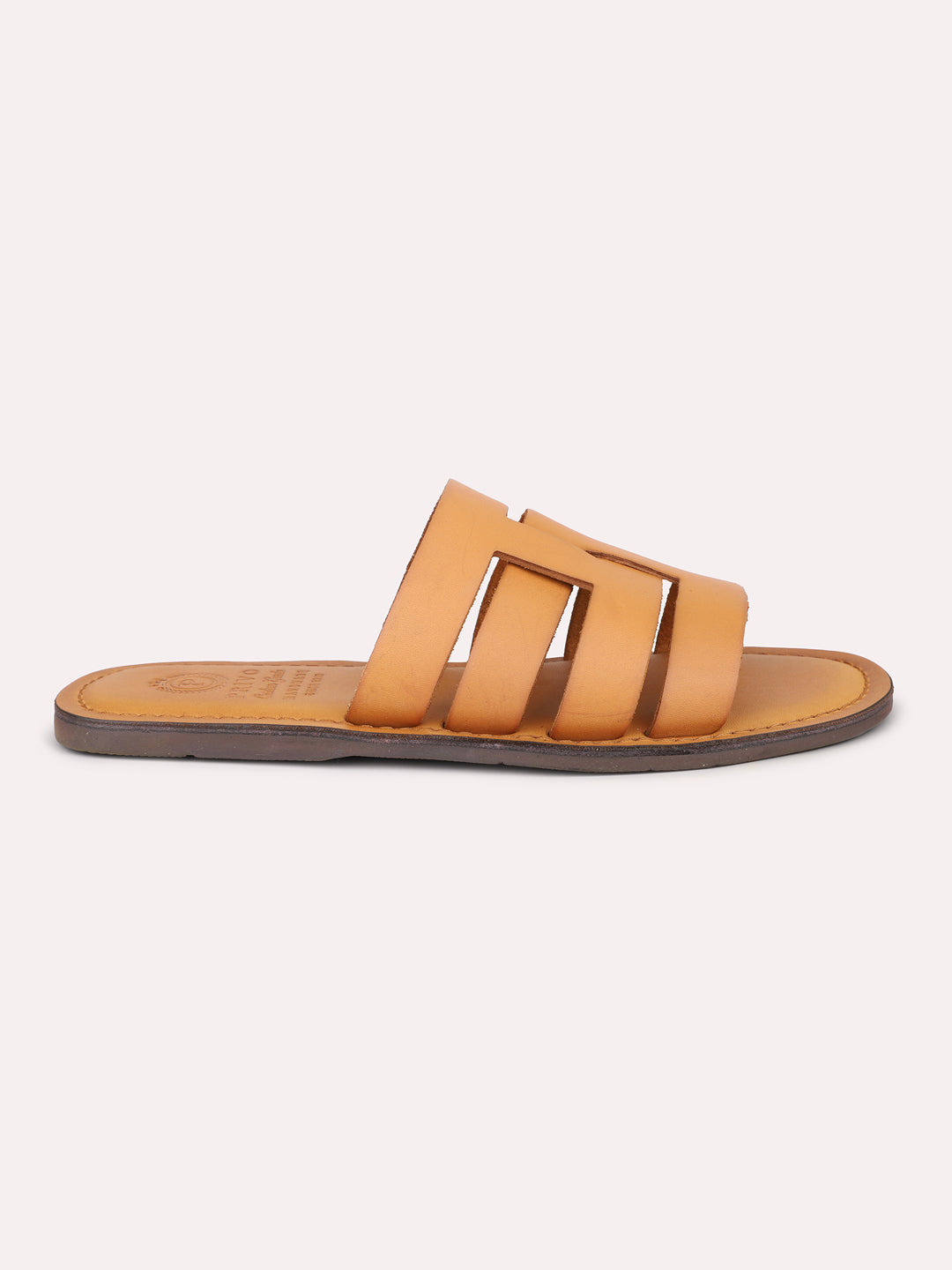 Privo Tan Strap Casual Sandal For Men