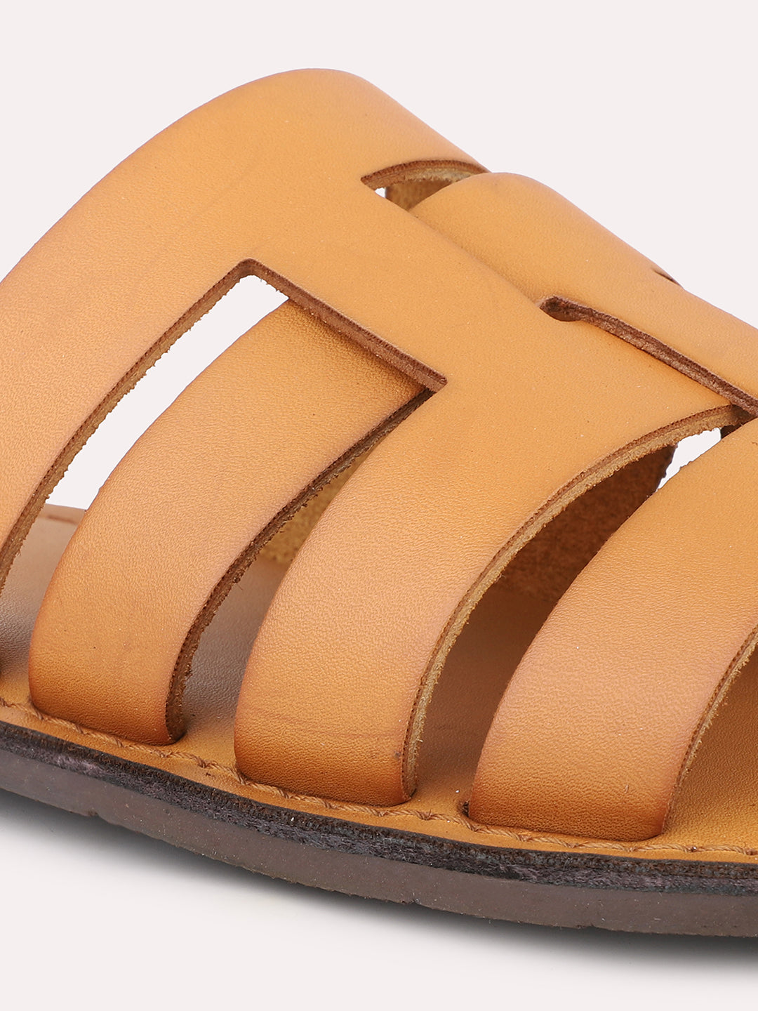 Privo Tan Strap Casual Sandal For Men