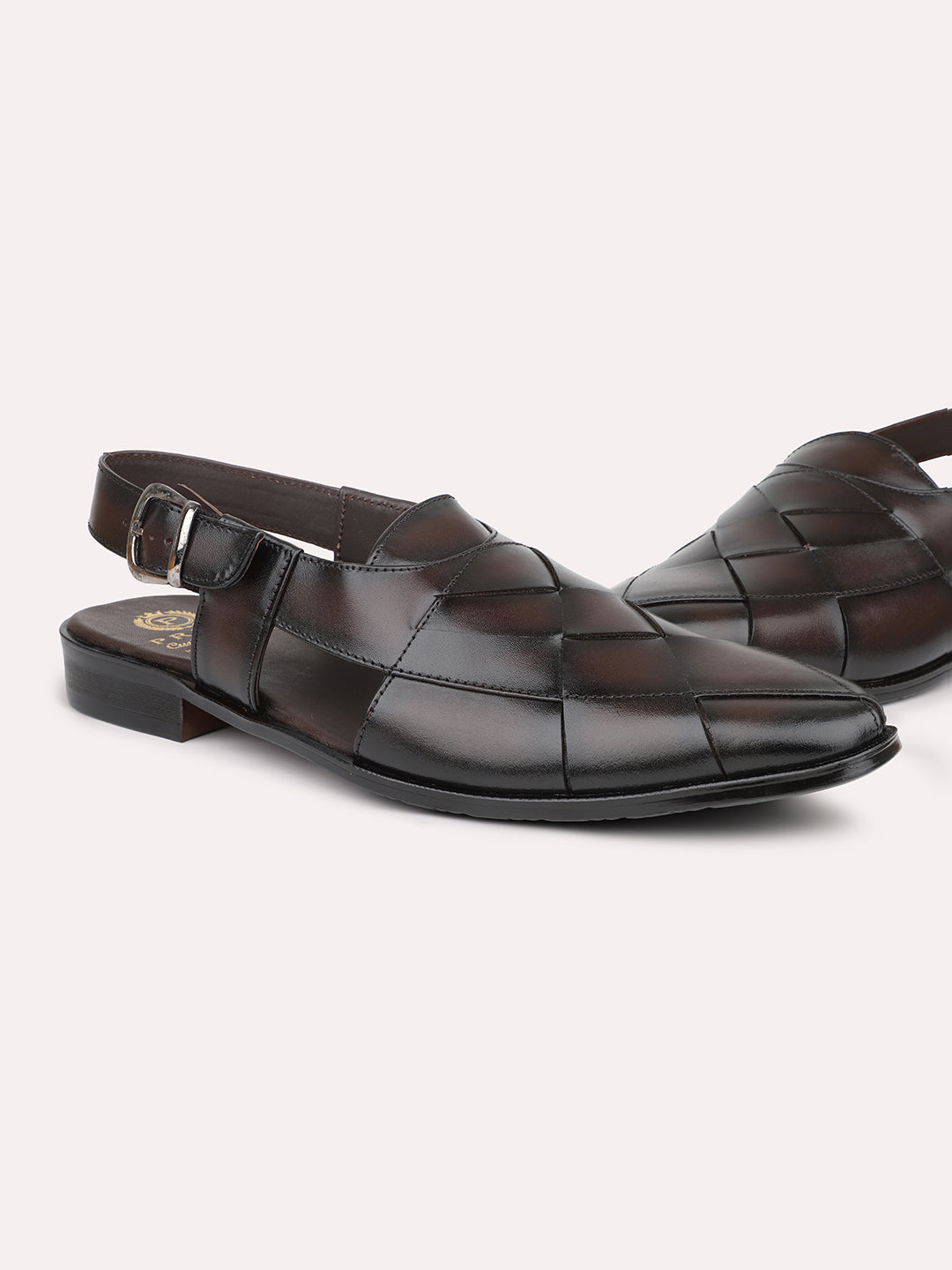 Privo Cherry Textured Casual Sandal For Men