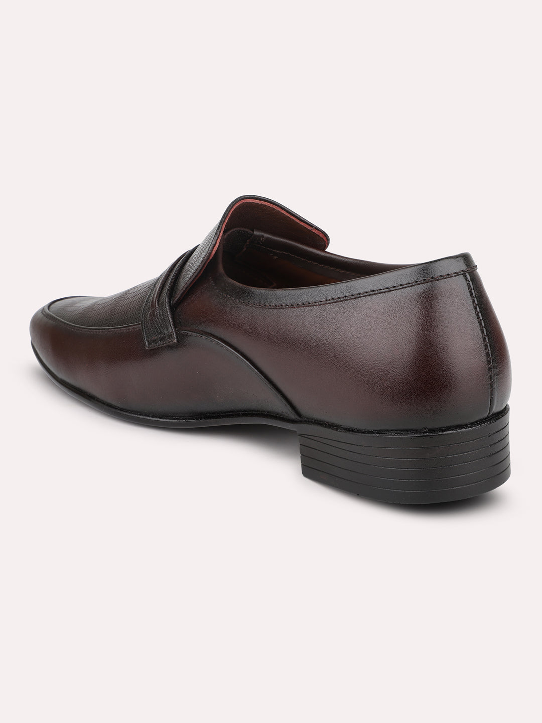 Privo Cherry Formal Slip-On Shoes For Men