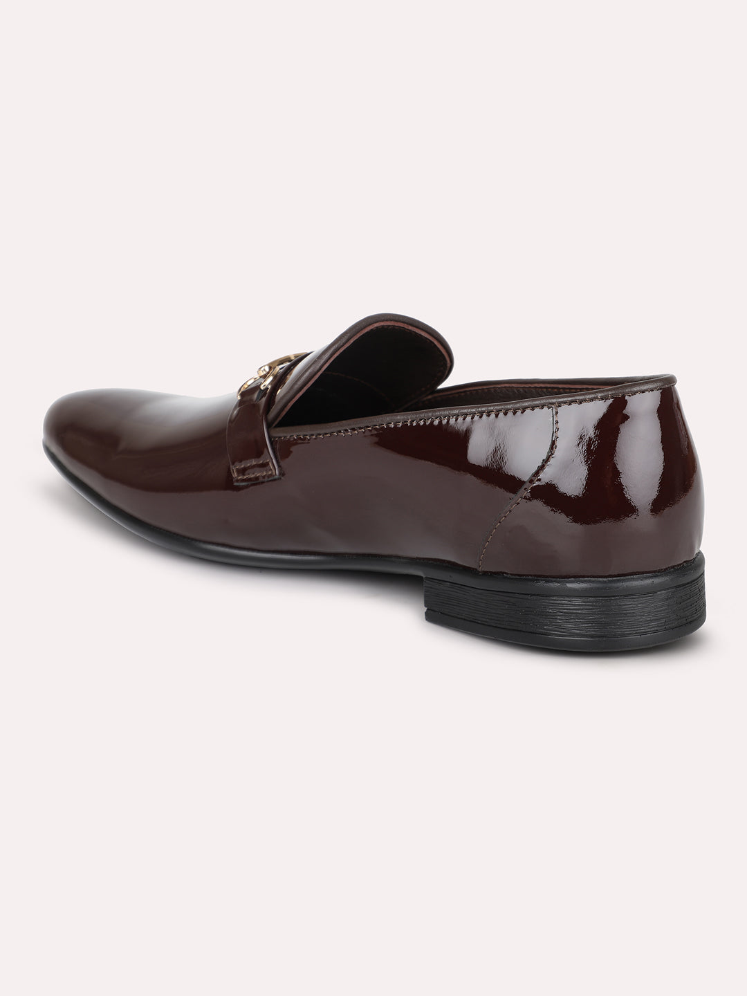 Privo Marron Fomal Slip-On Shoes For Men