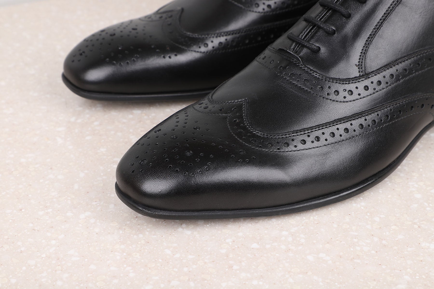 FORMAL LACE UP-BLACK-Men's Formal Shoe-Inc5 Shoes