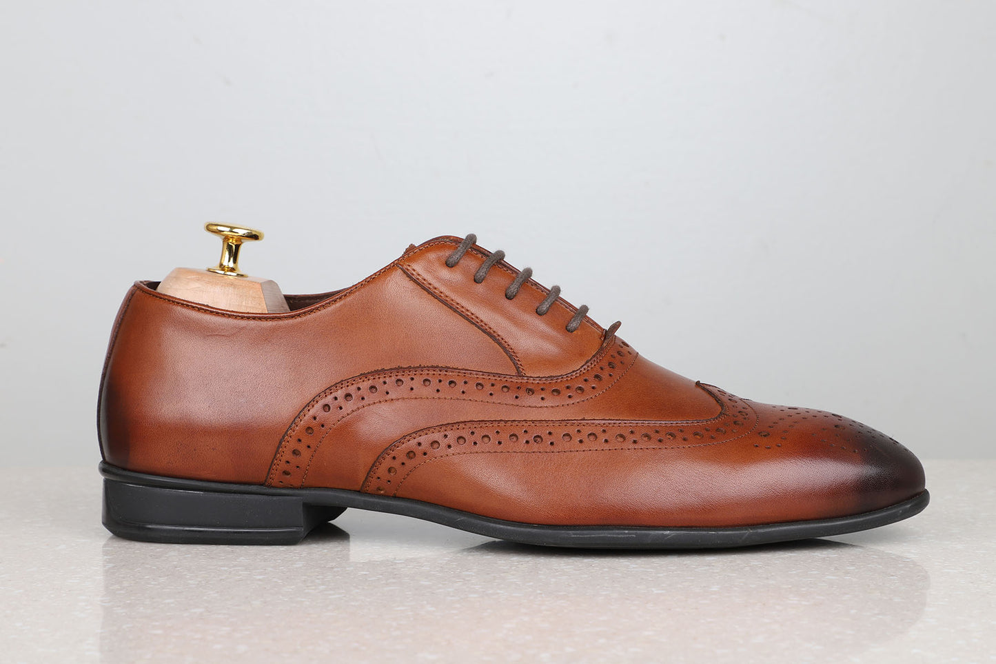 FORMAL LACE UP-TAN-Men's Formal Shoe-Inc5 Shoes