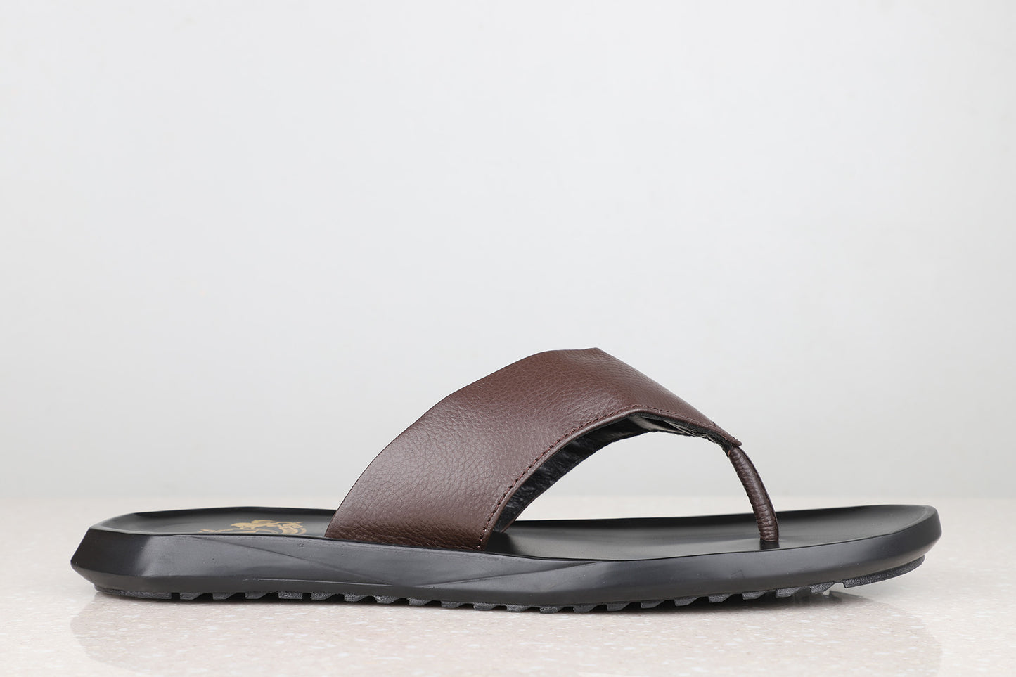 Atesber T-strap Casual Sandal-Brown For Men