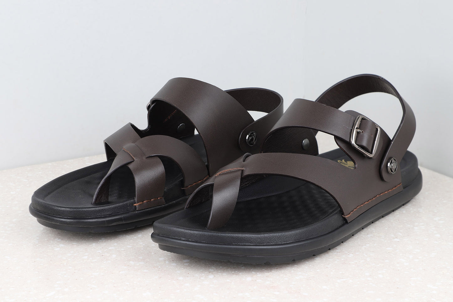 Atesber Casual Flat Buckle Sandal For Men