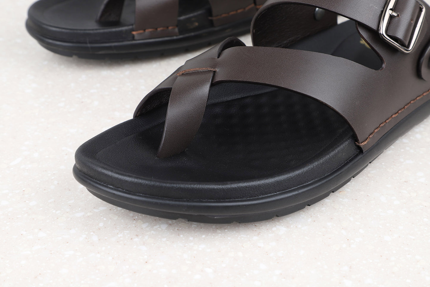 Atesber Casual Flat Buckle Sandal For Men