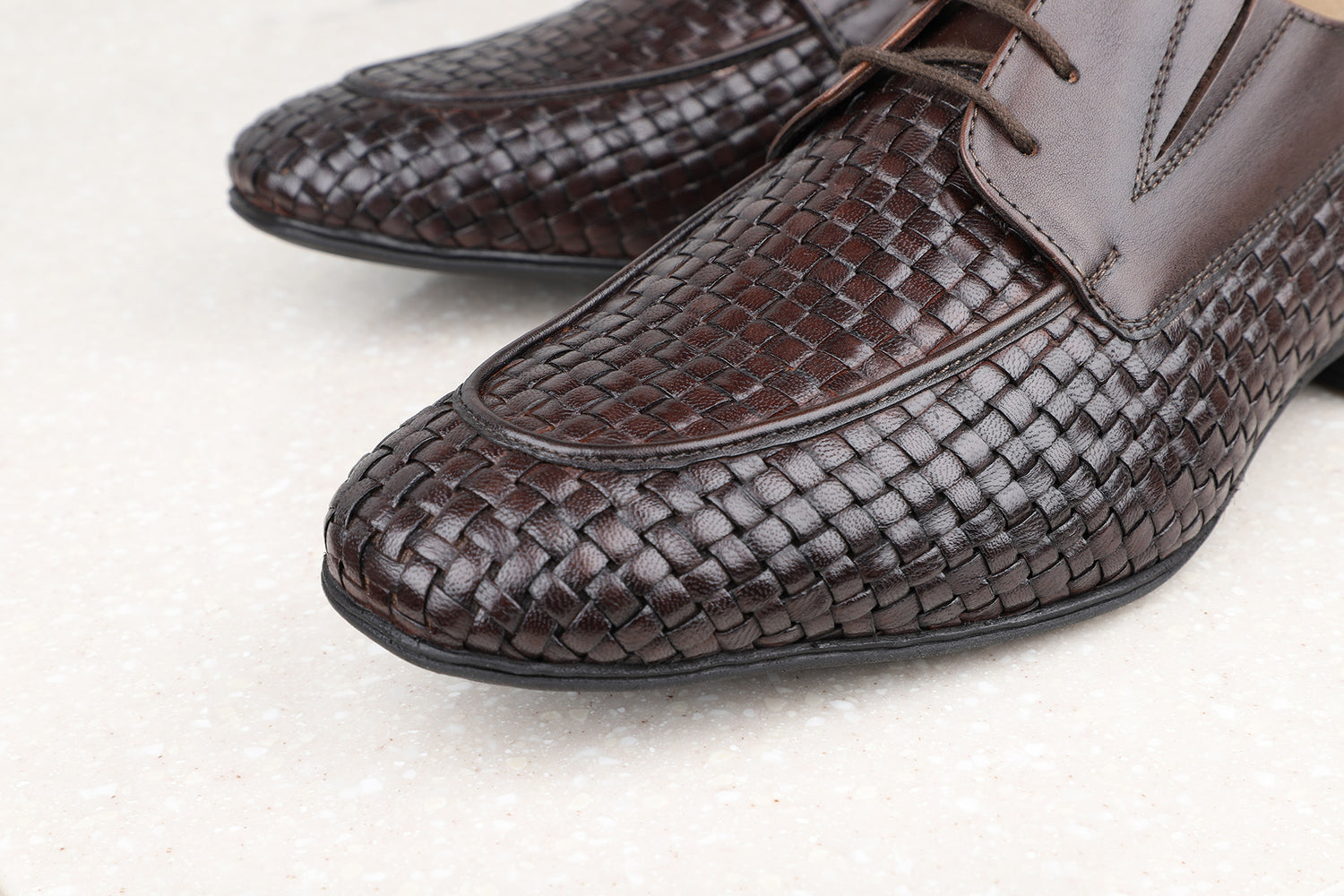 Atesber Formal Lace Up-Brown For Men