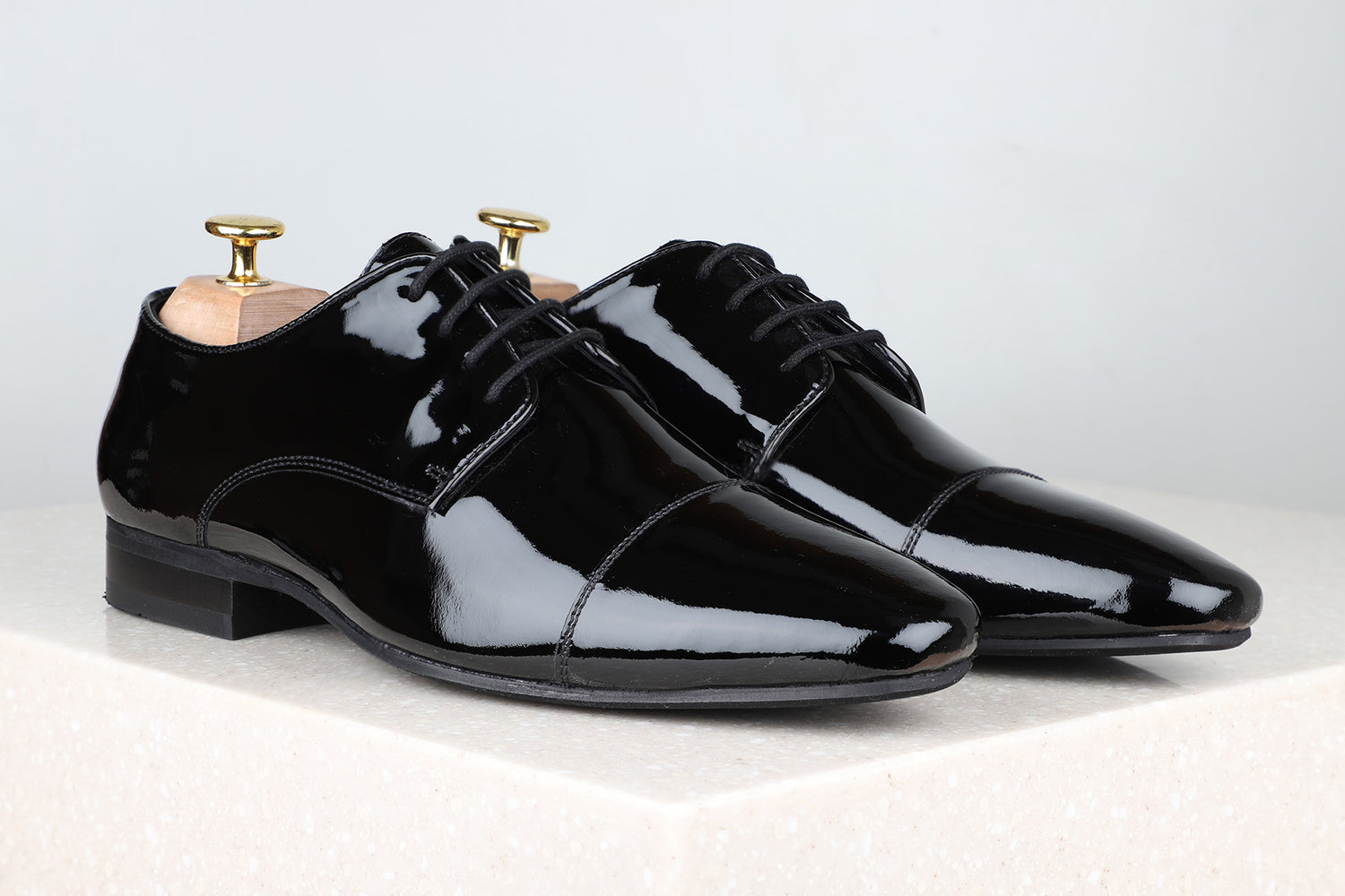 Atesber Formal Lace Up-Black For Men