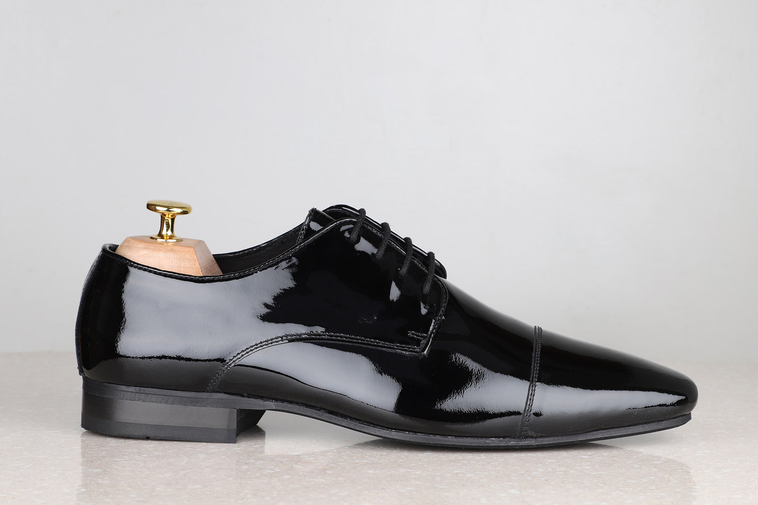 Atesber Formal Lace Up-Black For Men