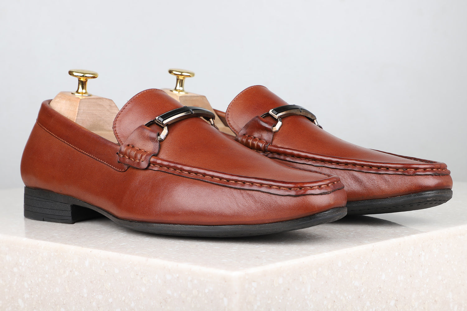Atesber Casual Slipon-Tan For Men
