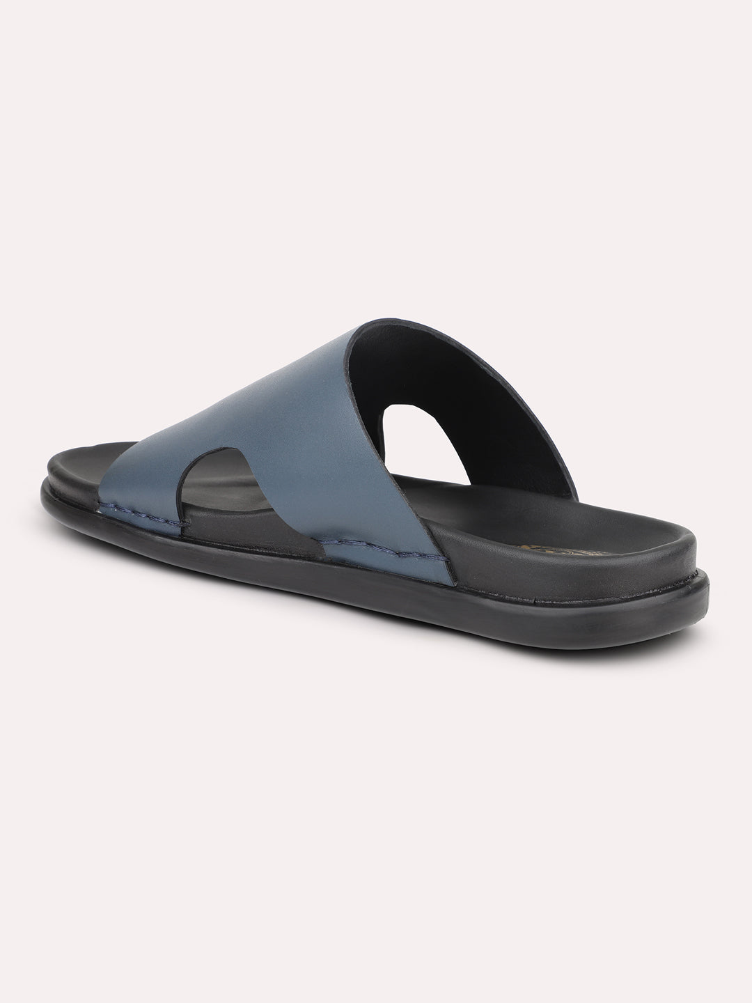 Atesber Blue Casual Slipon Sandal For Men's