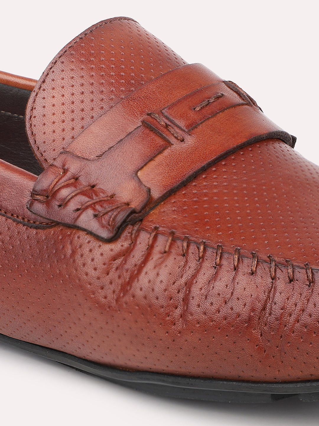 Atesber Brown Driving Casual Shoes For Men's