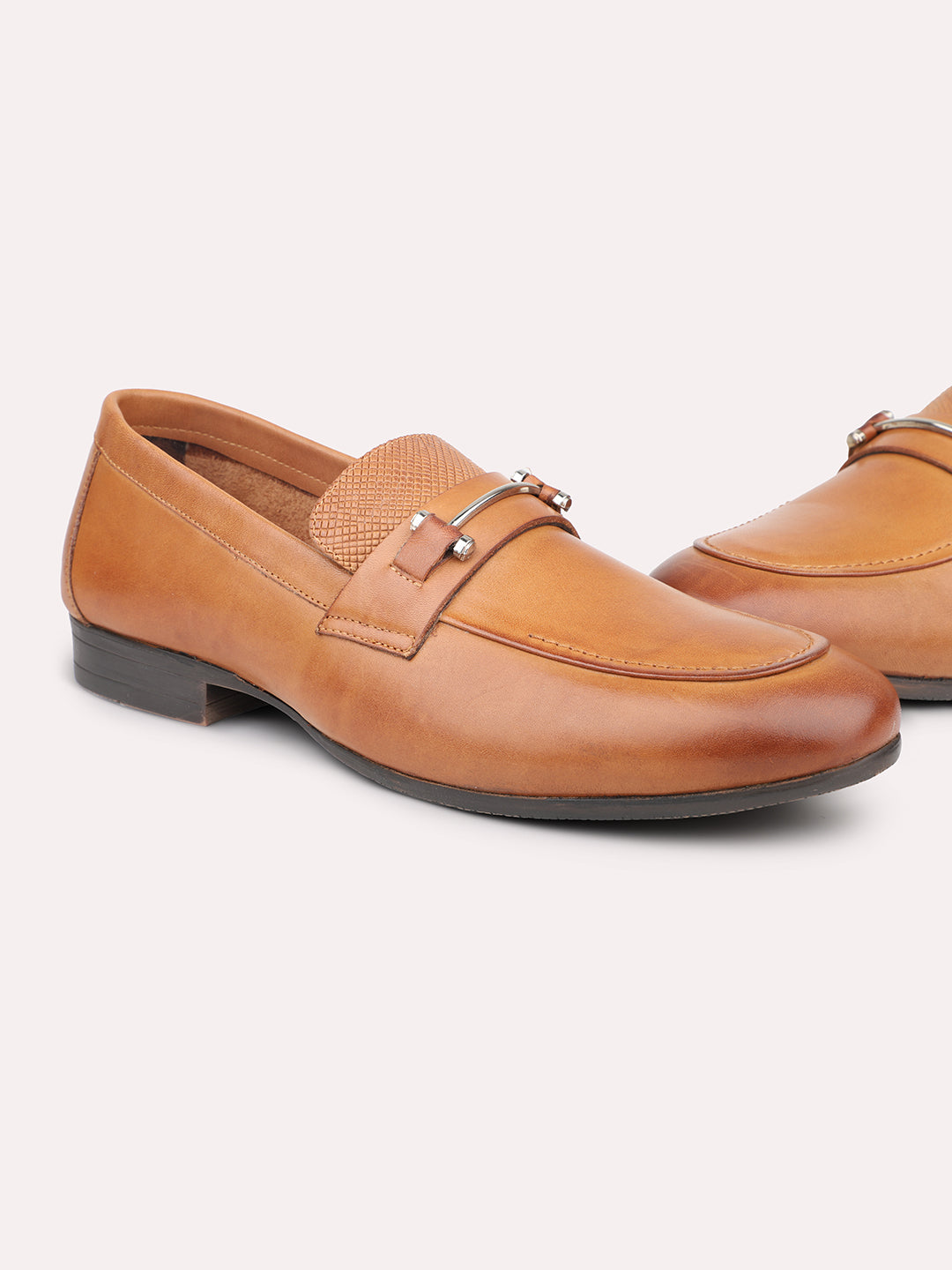 Atesber Tan Formal Slipon For Men's