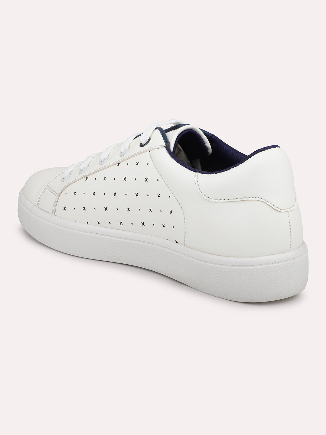 Women White Solid Casual Sneakers