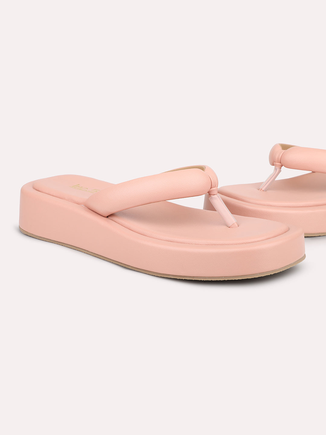 Women Peach Comfort Heels