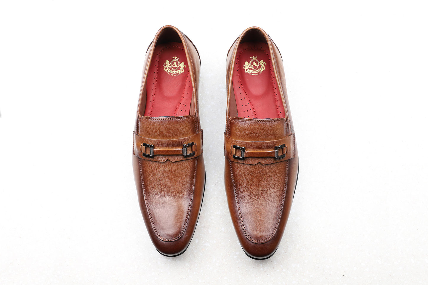 Atesber Brooch Casual Shoes-Tan For Men