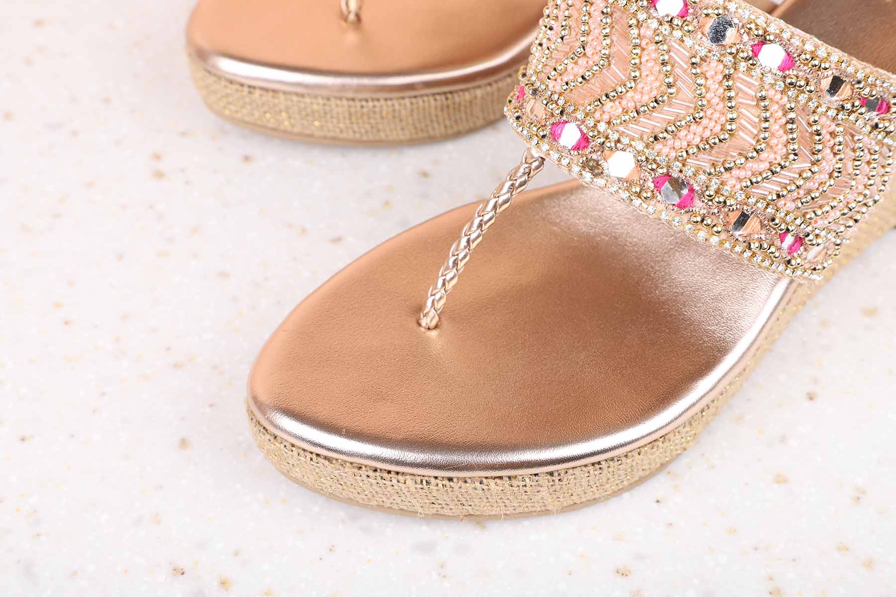 Buy online Pink Synthetic Open Thong Sandals from flats for Women by  Stepsmith for ₹1509 at 20% off | 2024 Limeroad.com