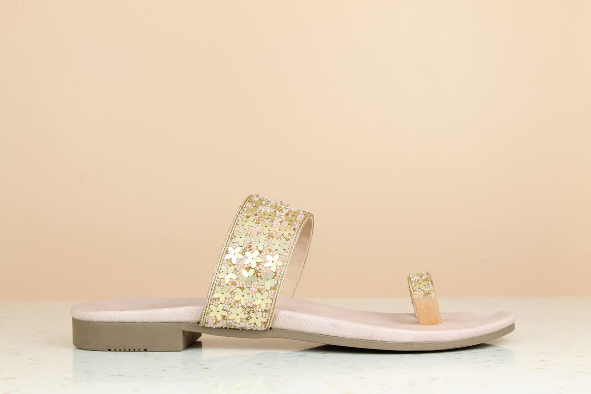 FLAT EMBROIDED TOE POST-Women's Thong-Slipons-Inc5 Shoes