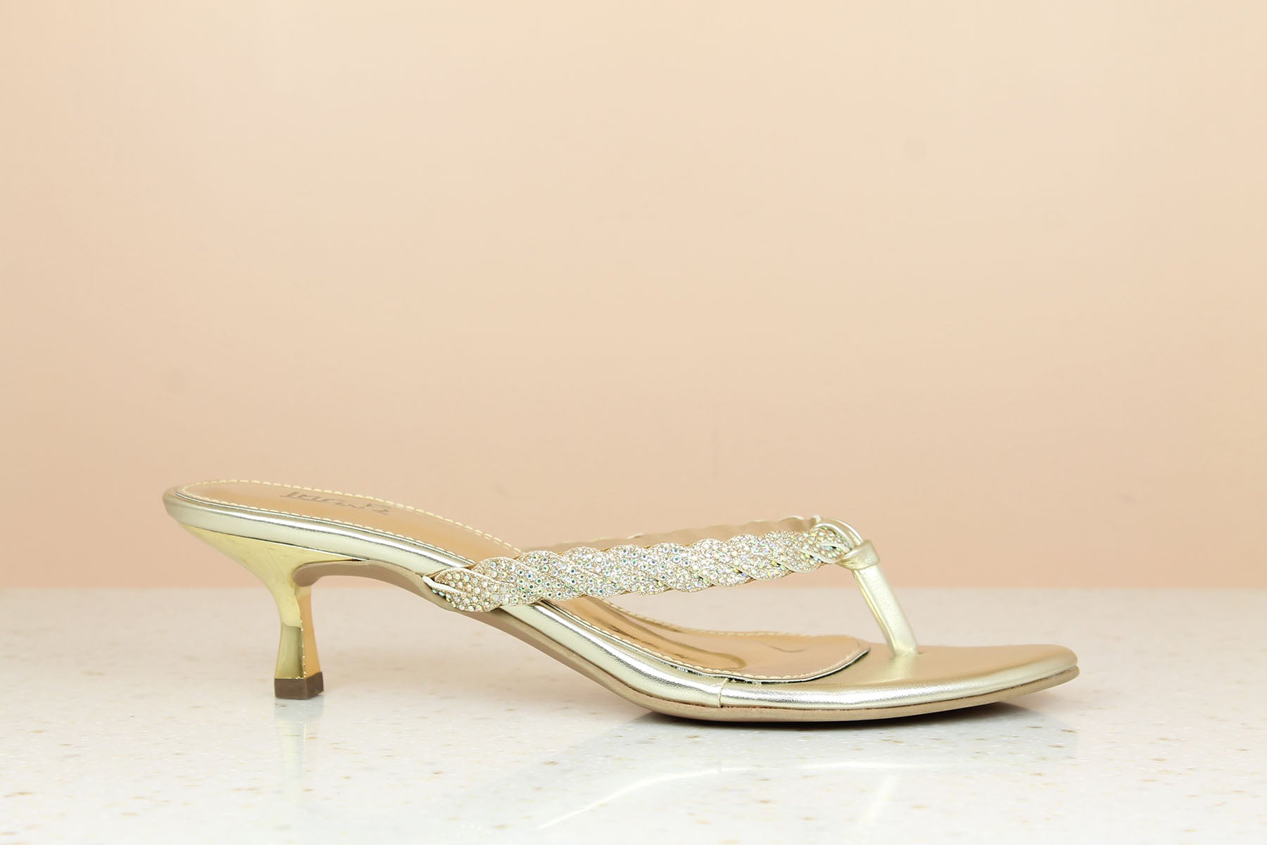 KITTEN HEEL DIAMOND THONG-Women's Diamond-Inc5 Shoes