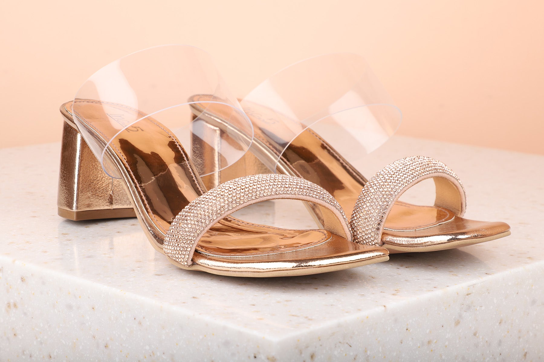 Heels & Wedges | Beautiful Mild Silver Gold Heels ✨ | Freeup