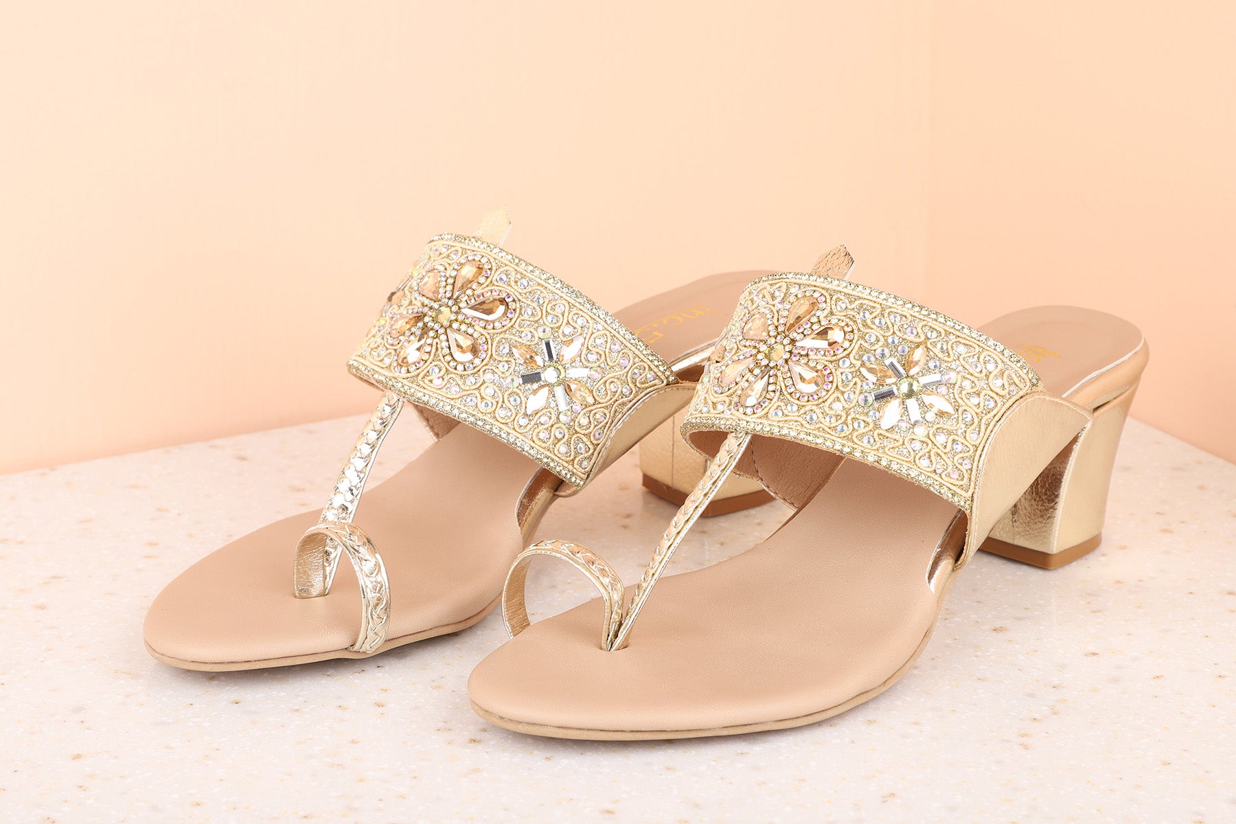 Women Leather Sandals Designer Platform Pump High Heel Double Gold Toned  Hardware Ankle Strap Sandal Black Chunck Heel Wedding Party Shoes With Box  From Shoeswear, $56.34 | DHgate.Com