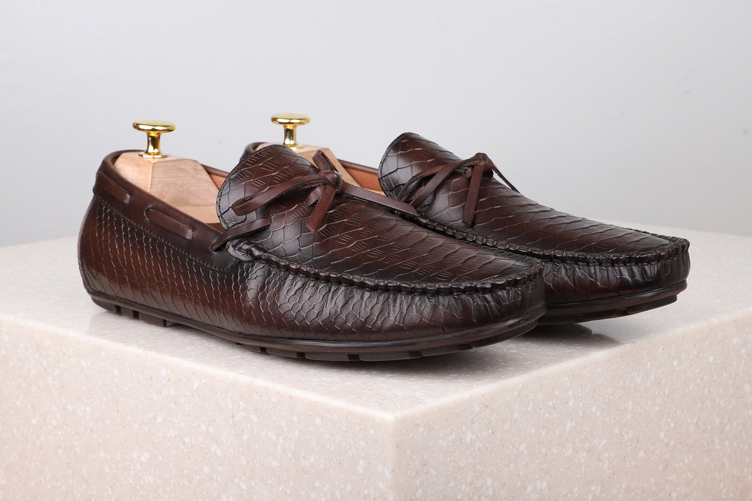 DRIVING SHOES-COFFEE-Men's Driving Shoes-Inc5 Shoes