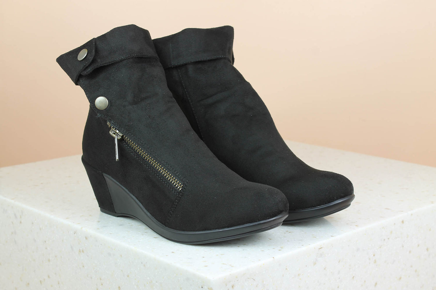 SUEDE BOOTS-Women's Boots-Inc5 Shoes