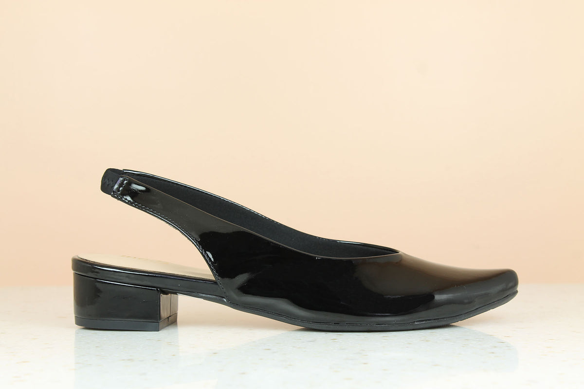 Women Black Mules Flats