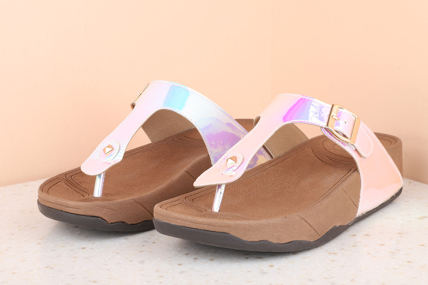 Women Rainbow Casual Comfort Sandals