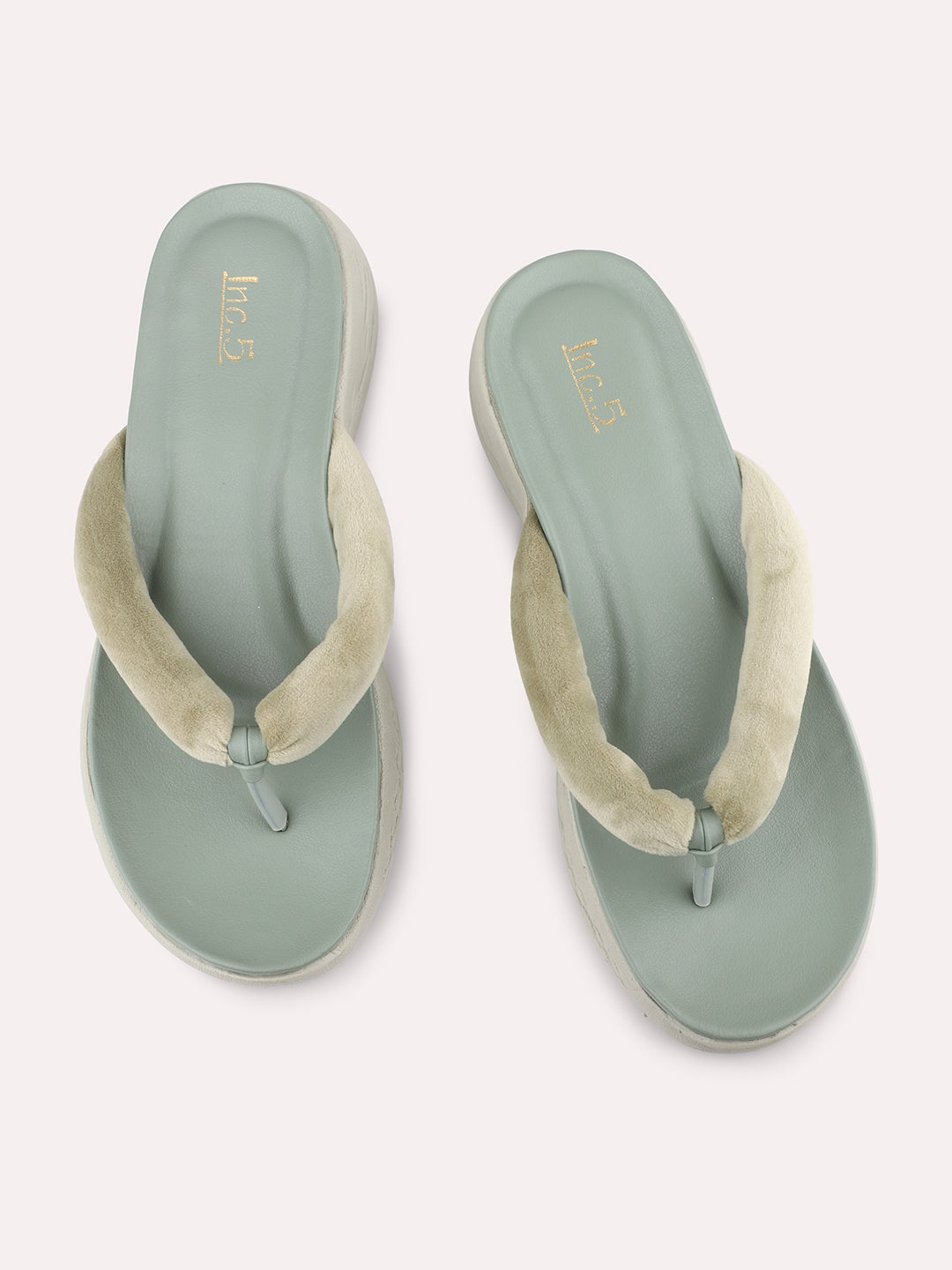 Buy Now Women Green Open Toe Comfort Sandals – Inc5 Shoes