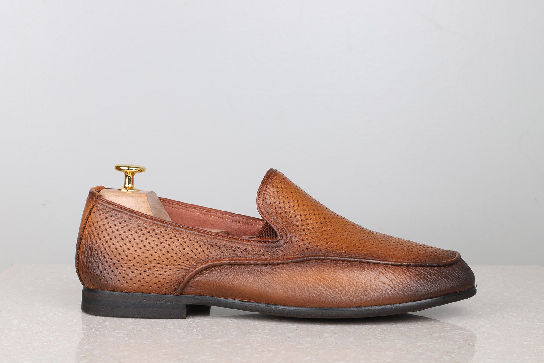FORMAL SLIPPONS-TAN-Men's Formal Slipons-Inc5 Shoes